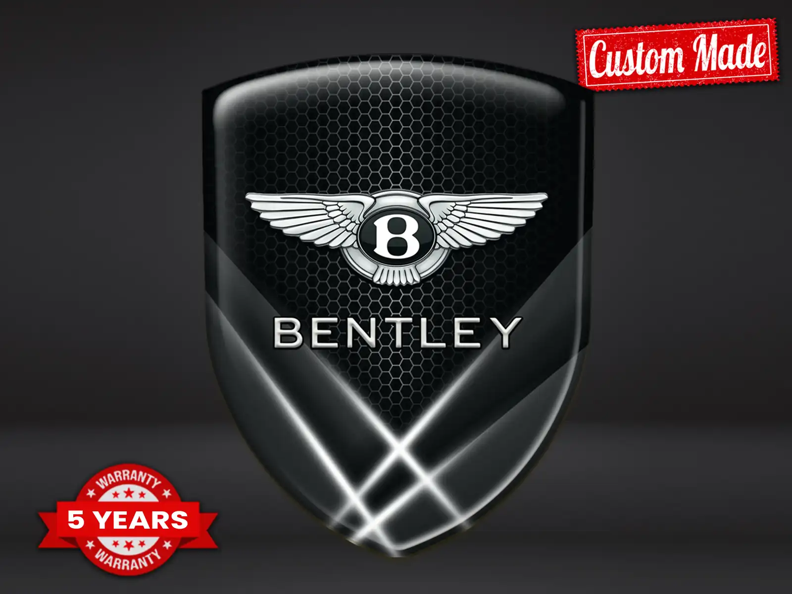 Bentley Pegatina Silicona Pro Máximo Diseño Estilo Resistente